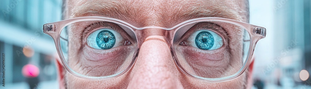 Staring into the Future A Visionary Entrepreneur's Intense Focus See piercing eyes, a mind filled with ideas and potential, a concentrated mindset Experience the energy of innovation and creativity Staring into the Future A Visionary Entrepreneur's Intense Focus See piercing eyes, a mind filled with ideas and potential, a concentrated mindset Experience the energy of innovation and creativity