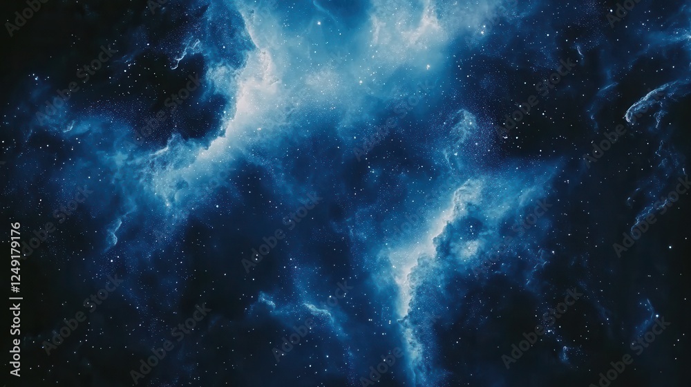 Fototapeta premium Celestial Nebula Deep Space Cosmic Cloudscape