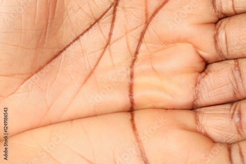 Macro view of normal skin as background