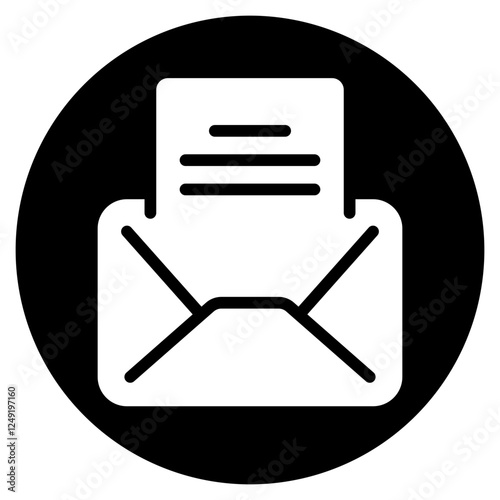 email glyph icon