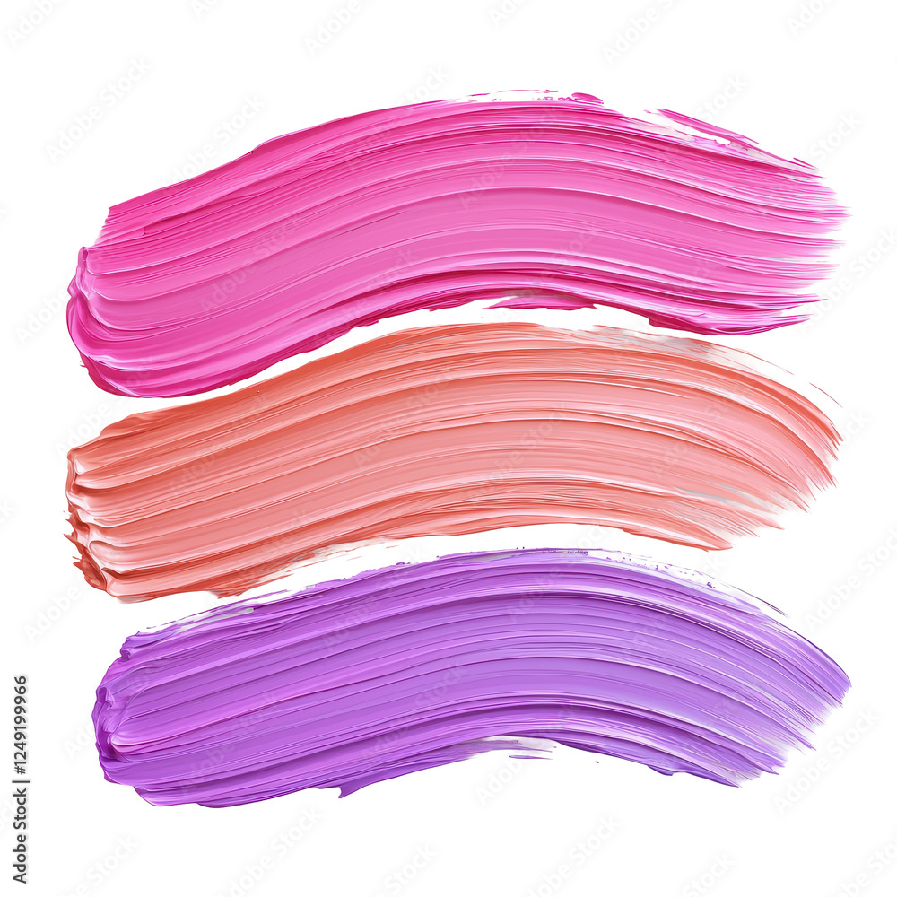 Soft pastel paint strokes in pink, peach, and purple colors Soft pastel paint strokes in pink, peach, and purple colors