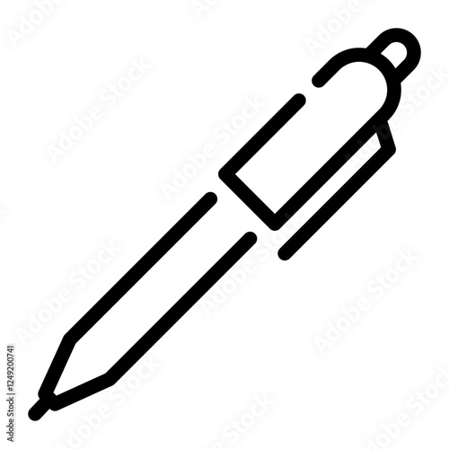 pen line icon