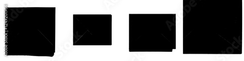 Fényképezés Message envelope line art icon for apps and websites