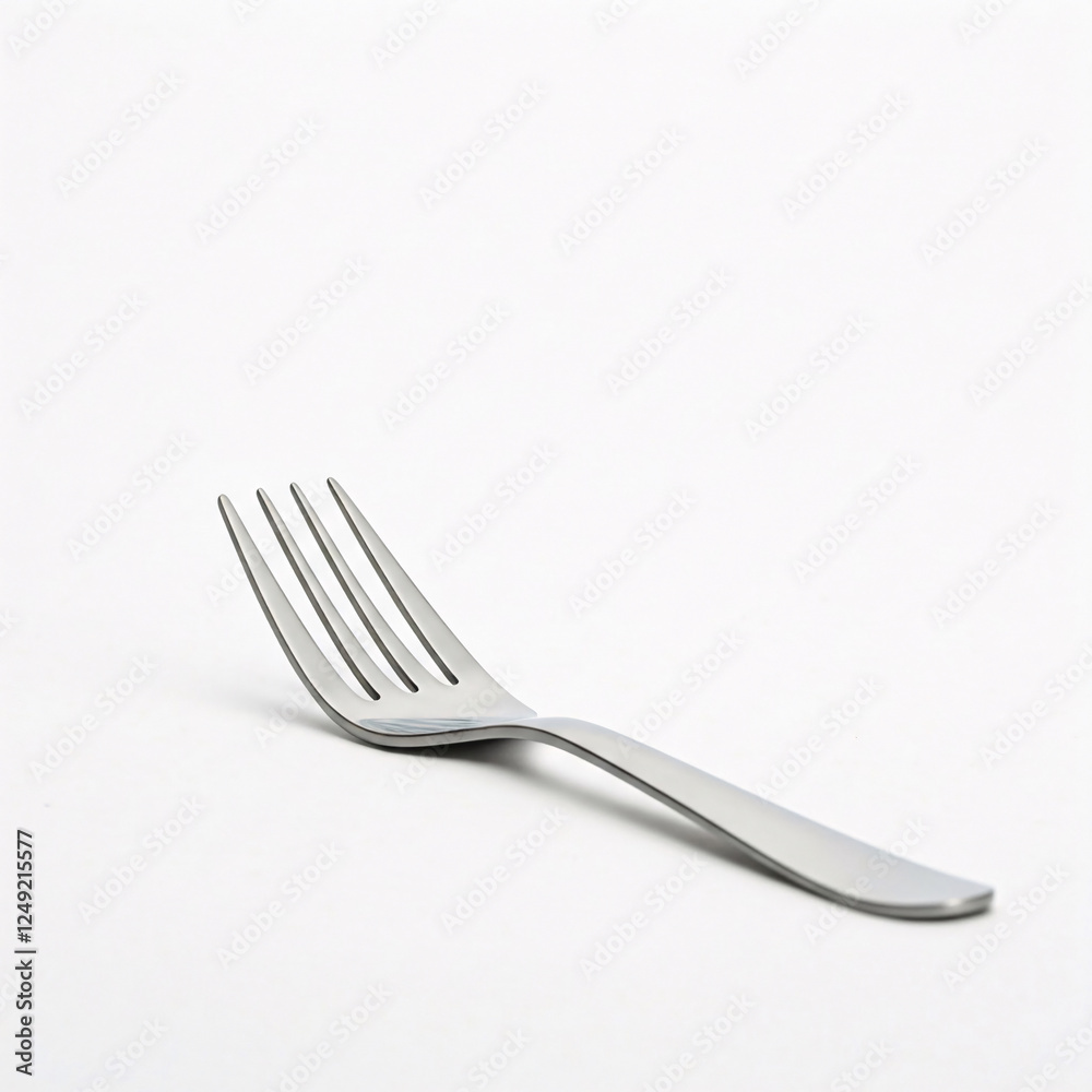 Fork isolated on a white background, with space for text. Fork isolated on a white background, with space for text.