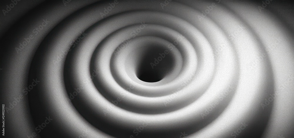 Obraz premium Black White Gray Abstract Spiral Texture Background Design for Posters and Banners