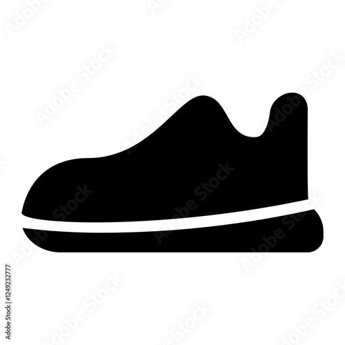 shoes glyph icon

