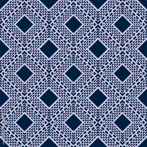 geometric blue pattern