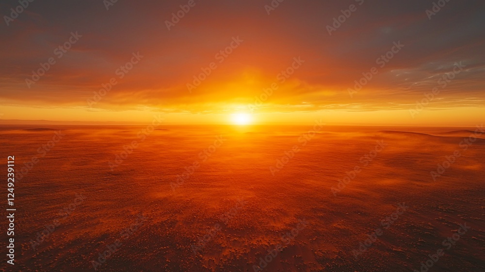 Golden hues blanket the expansive orange dunes as the sun rises over Namib-Naukluft National Park. This stunning landscape showcases nature’s tranquil beauty and vibrant colors at dawn Golden hues blanket the expansive orange dunes as the sun rises over Namib-Naukluft National Park. This stunning landscape showcases nature’s tranquil beauty and vibrant colors at dawn