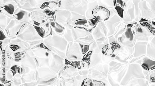 Abstract water ripple background with reflective distortion effect.