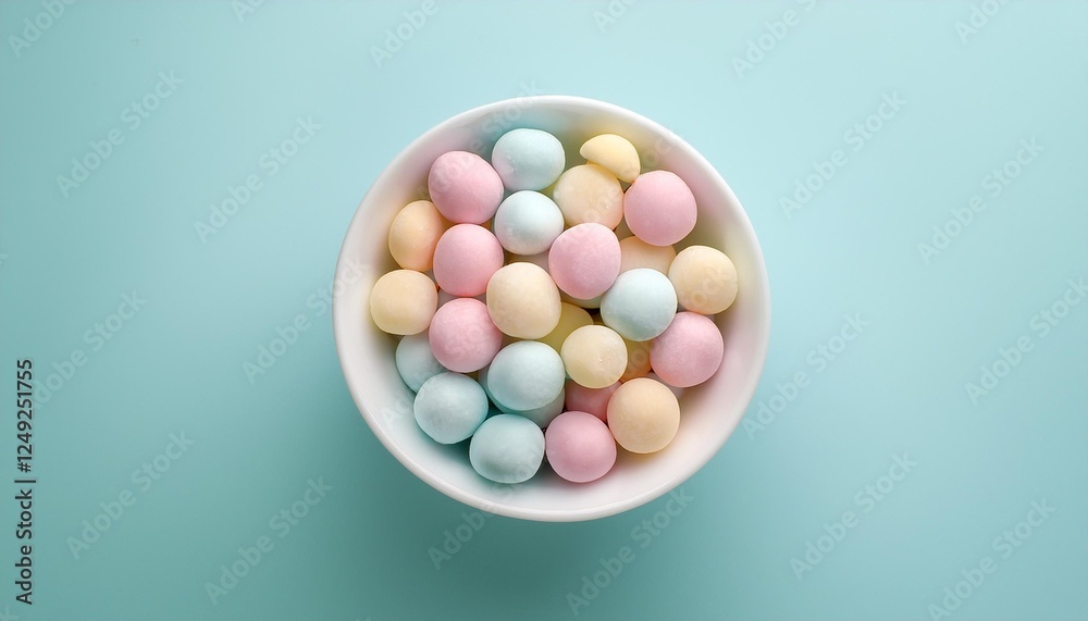 Obraz premium chocolate easter balls