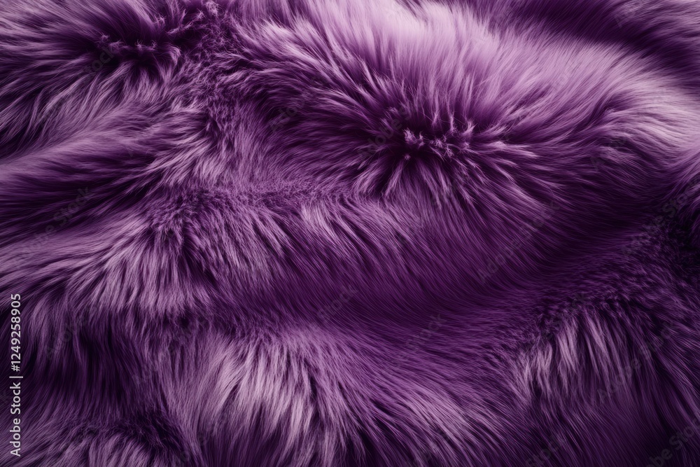 Luxurious Purple Fur Close-Up Soft Texture Macro View Fluffy Hair Background Elegant Ambient Lighting Luxurious Purple Fur Close-Up Soft Texture Macro View Fluffy Hair Background Elegant Ambient Lighting