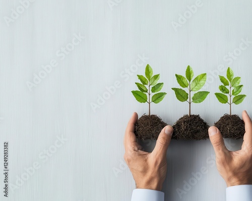 Executives aligning sustainability goals with corporate strategy, ensuring highquality environmental impact