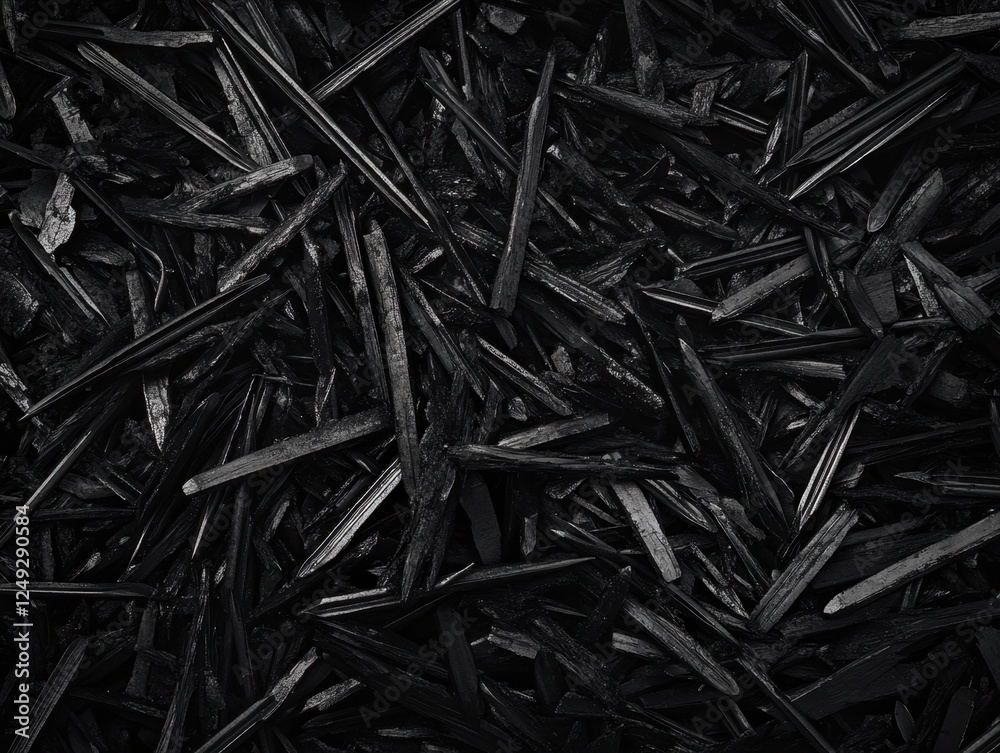 Dark, charcoal, broken pieces, texture background