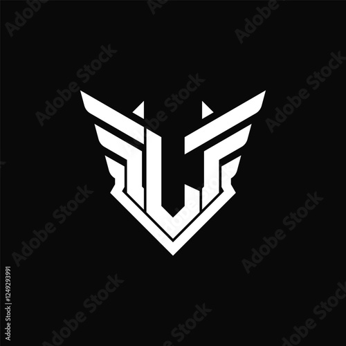 Letter L wing logo