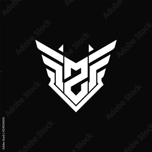 Letter Z wing logo