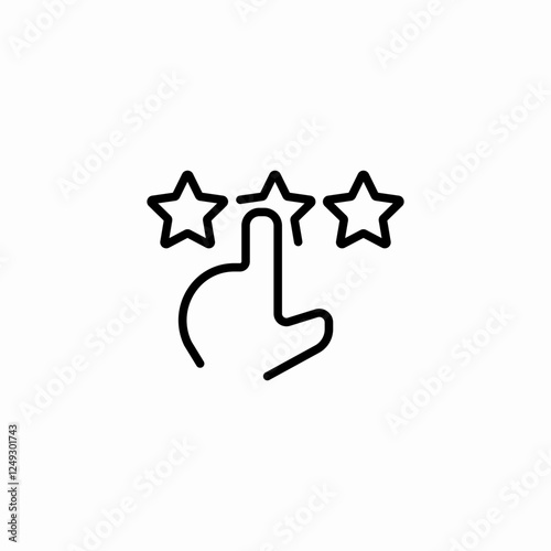 user revew choice icon sign vector