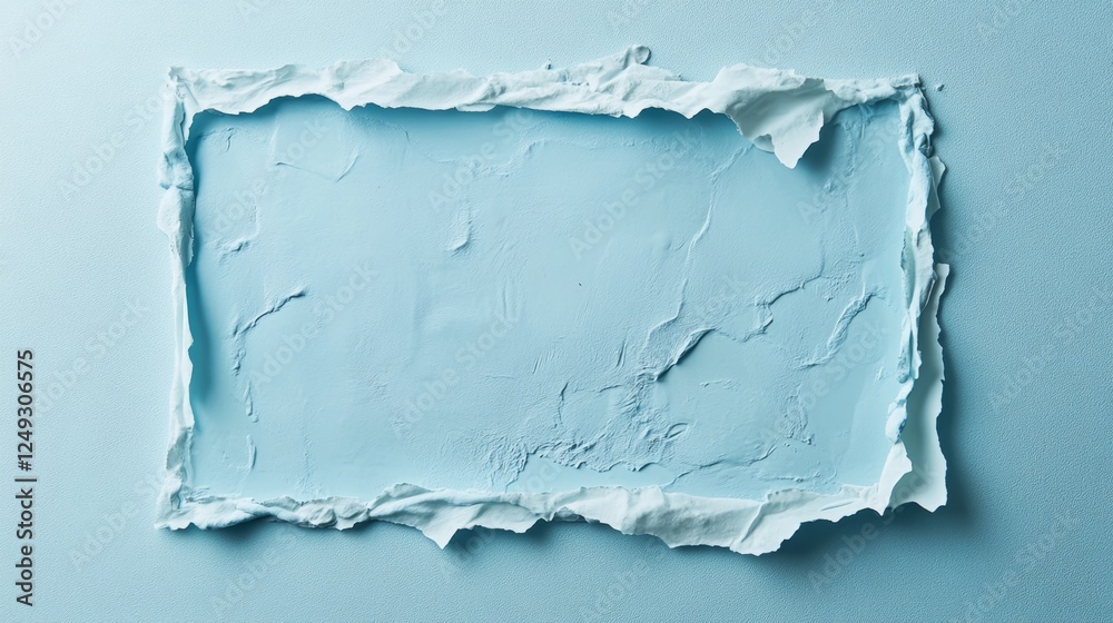 Obraz premium Examining the closeup of a delicate pale blue surface studio photography abstract macro textural exploration