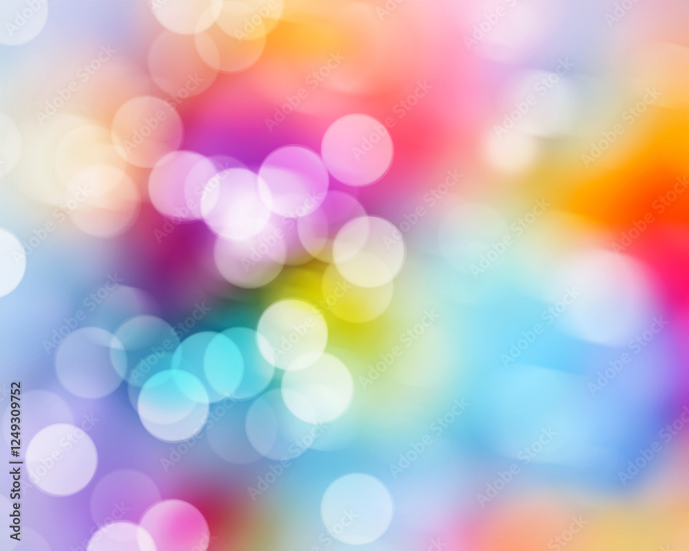 Obraz premium Colorful background blur, holiday wallpaper