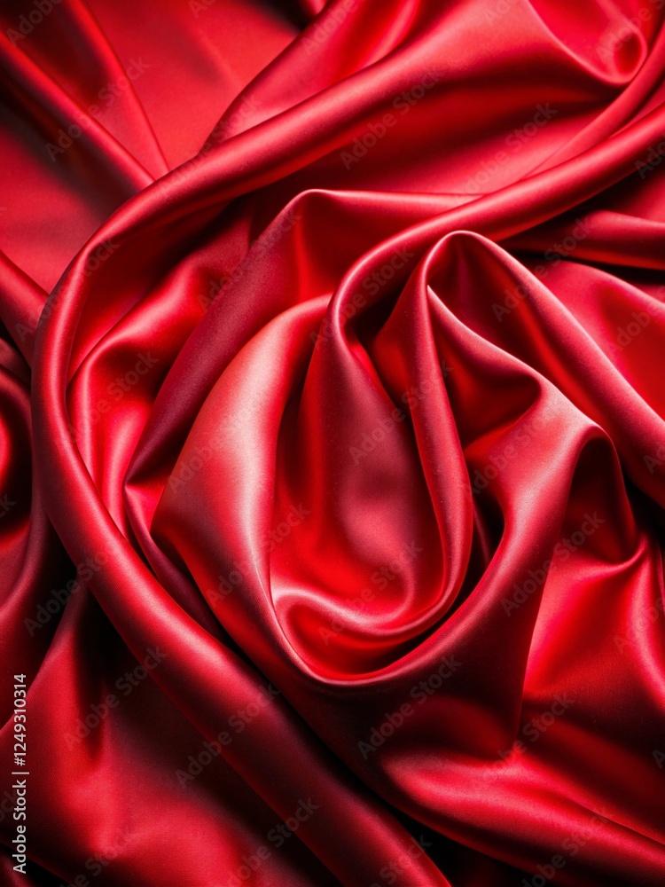 Obraz premium Luxurious Silk Fabric generative ai
