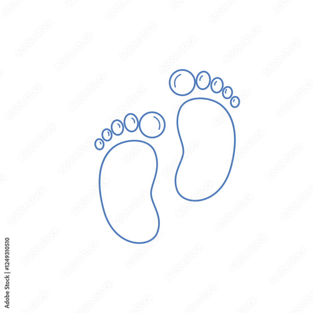 outline cute icon baby shower illustration
outline cute icon baby shower illustration