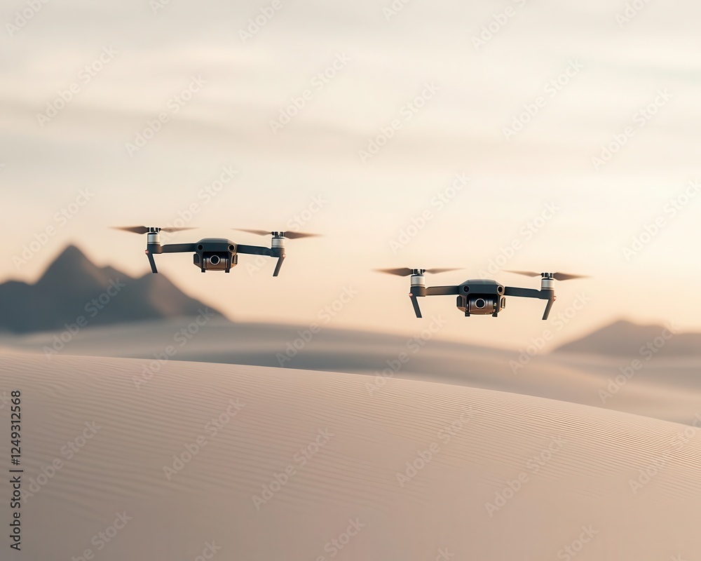 Solarpowered drones monitoring climate change and renewable energy efficiency