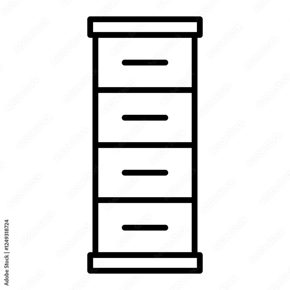 Medium storage cabinet with lots of drawers Medium storage cabinet with lots of drawers