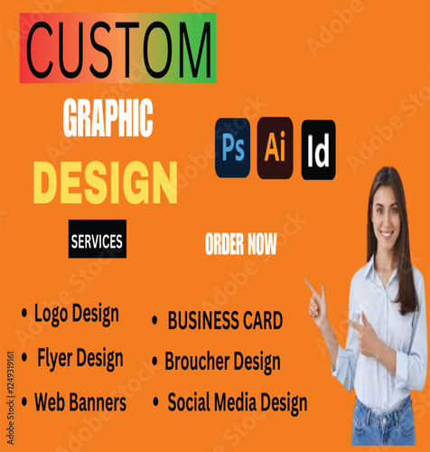 i wiil do graphic design agency