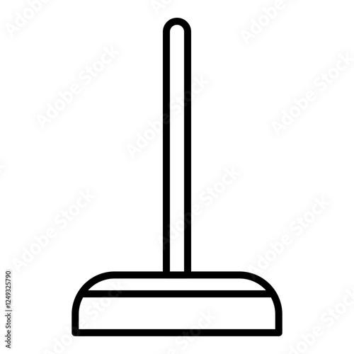A simple, easy-to-use rubber mop