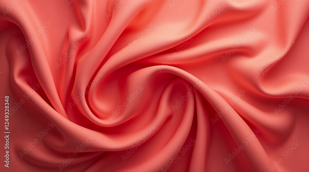 Fototapeta premium A smooth, Matte, and evenly lit plain hepatic silk texture background.