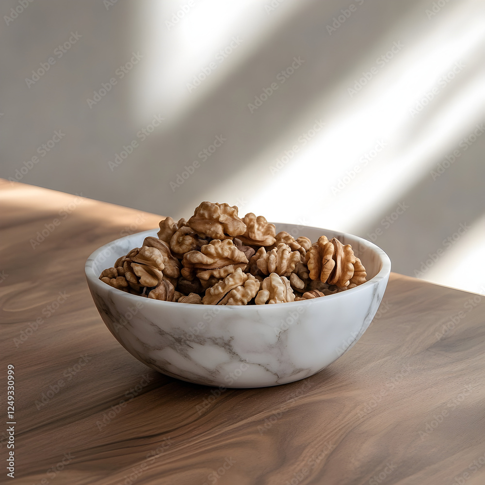 walnut in a bowl walnut in a bowl