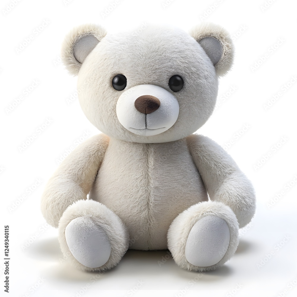 Obraz premium teddy bear isolated on white