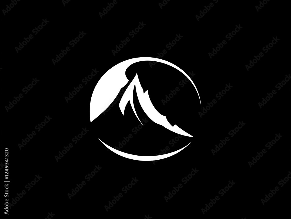 Bold and Clean Black and White Logo Bold and Clean Black and White Logo