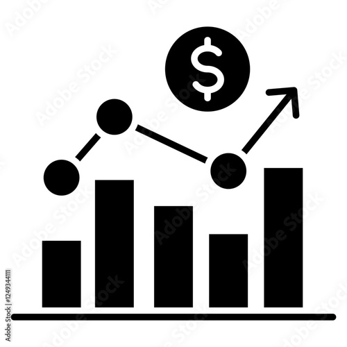 Growth Glyph Icon