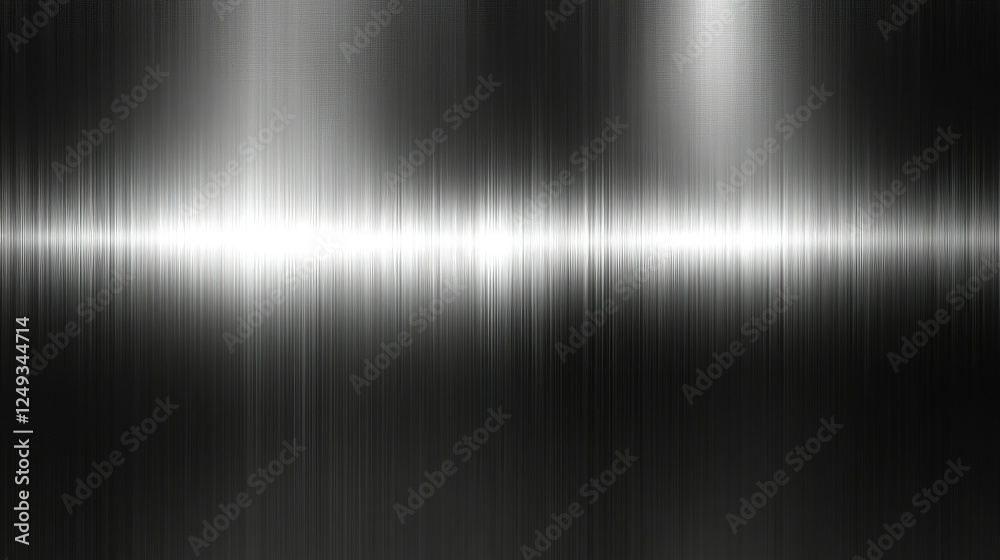 Smooth Metallic Texture with Light Reflection and Linear Patterns Smooth Metallic Texture with Light Reflection and Linear Patterns