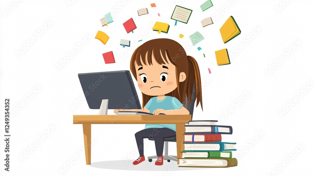 A third variation of work and learning difficulties, focusing on problem-solving and adaptation. A third variation of work and learning difficulties, focusing on problem-solving and adaptation.