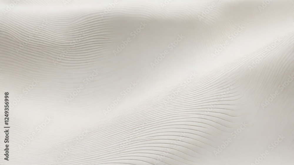 Minimalist White Wave Texture with Soft Flowing Patterns Minimalist White Wave Texture with Soft Flowing Patterns