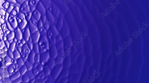 Wallpaper Mural Abstract Blue Texture Featuring Geometric Cellular Pattern and Gradient Effect Torontodigital.ca