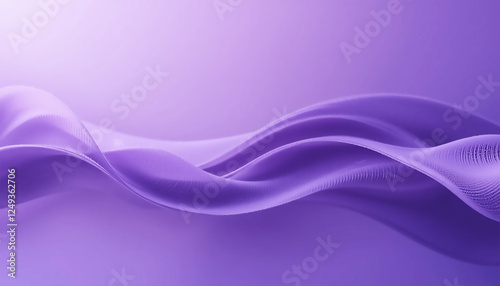 Smooth violet wavy background