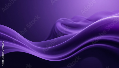 Smooth violet wavy background