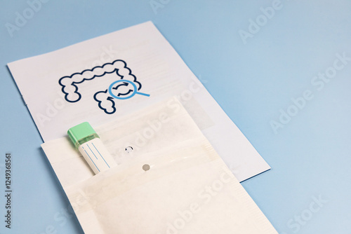 Rectal cancer screening test for home use and lab delivery photo