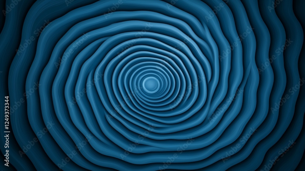 A mesmerizing abstract pattern of concentric ripples in deep blue, creating a sense of depth and movement. A mesmerizing abstract pattern of concentric ripples in deep blue, creating a sense of depth and movement.