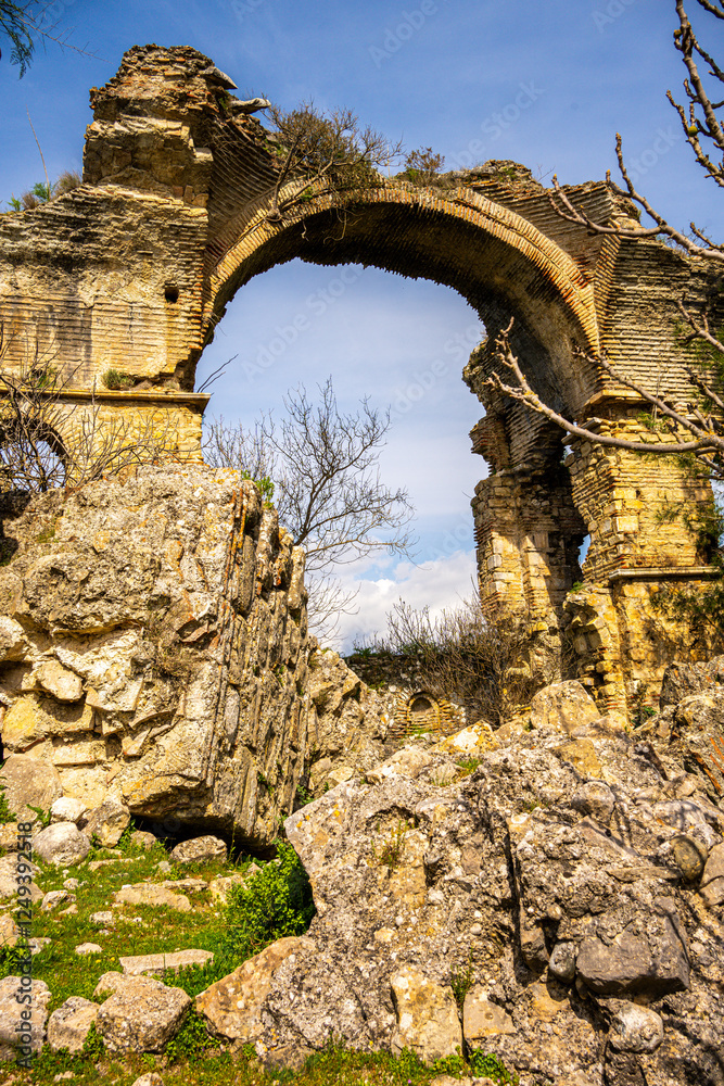 ruins of the old castle ruins of the old castle