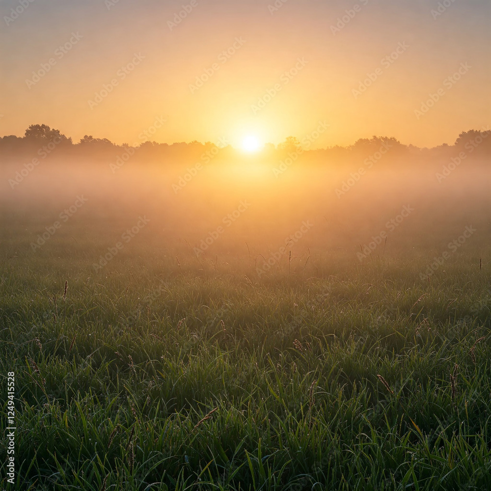 sunrise over the field sunrise over the field