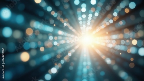 Wallpaper Mural abstract blue background Torontodigital.ca