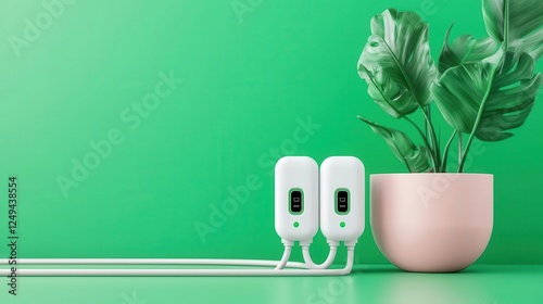 AIpowered smart plugs reducing phantom energy consumption in homes photo