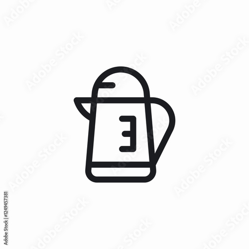 water heater icon sign vector