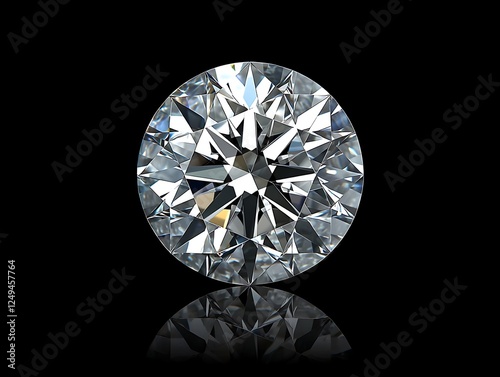 Exquisite Diamond with Radiant Glow photo