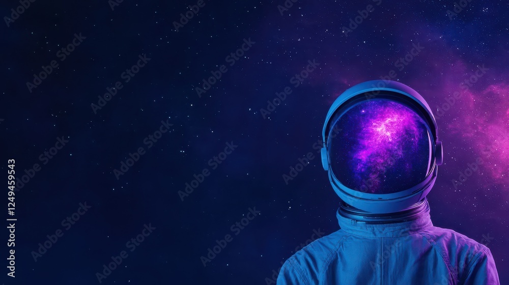 Astronaut exploring cosmic wonders outer space digital art nebula environment close-up galactic concept Astronaut exploring cosmic wonders outer space digital art nebula environment close-up galactic concept