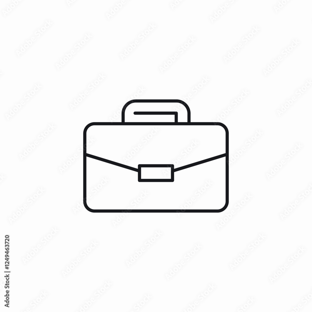 office briefcase tool icon sign vector office briefcase tool icon sign vector