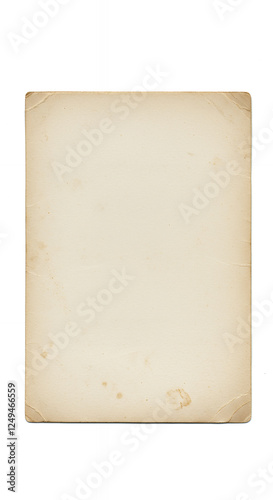 Aged Paper Texture: Vintage Background with Sepia Tone, Distressed Surface, and Subtle Stains for Scrapbooking & Nostalgic Design Projects